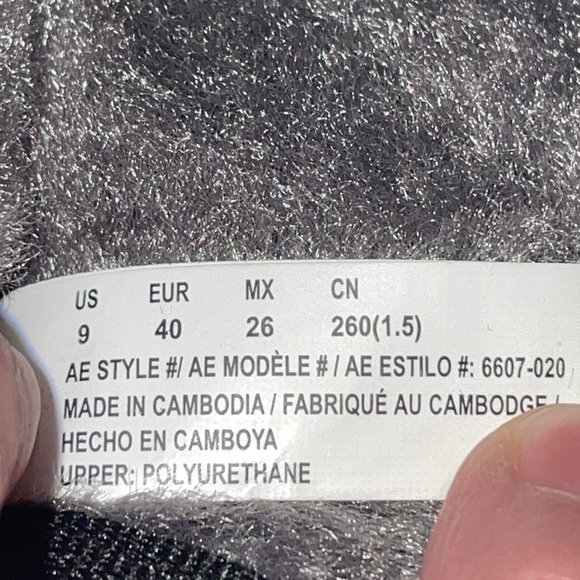 NWOT AE Tan/Brown Slip-On Platform “The Hangout” Bootie Slippers.  Size 9. - Picture 10 of 13